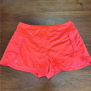 Athleta womens athletic stability running gym shorts